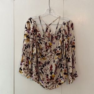 Love fire floral shirt